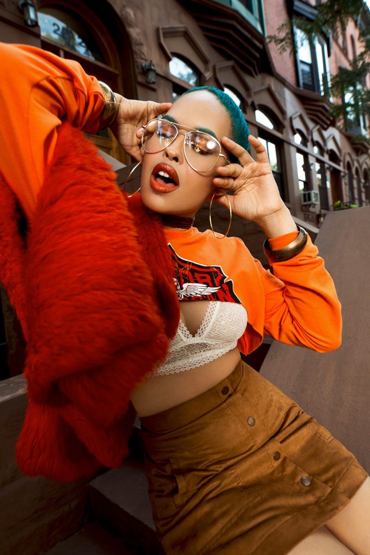 Fashion retouch. Model: Tabitha Wolf 1 4