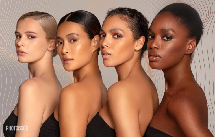 skin care photo retouched 3